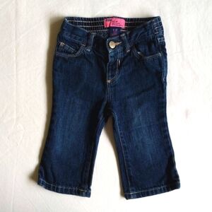 old navy boot-cut denim jeans 6-12 months baby girl
